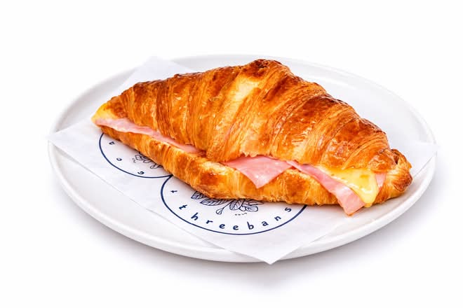ham, cheese croissant