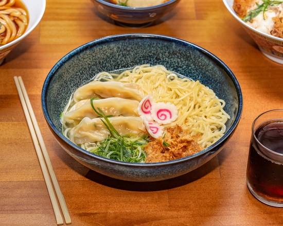 Prawn Dumpling Noodle Soup
