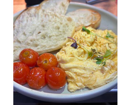 Eggs on Toast (V)