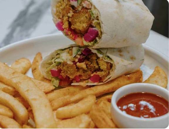 Falafel wrap