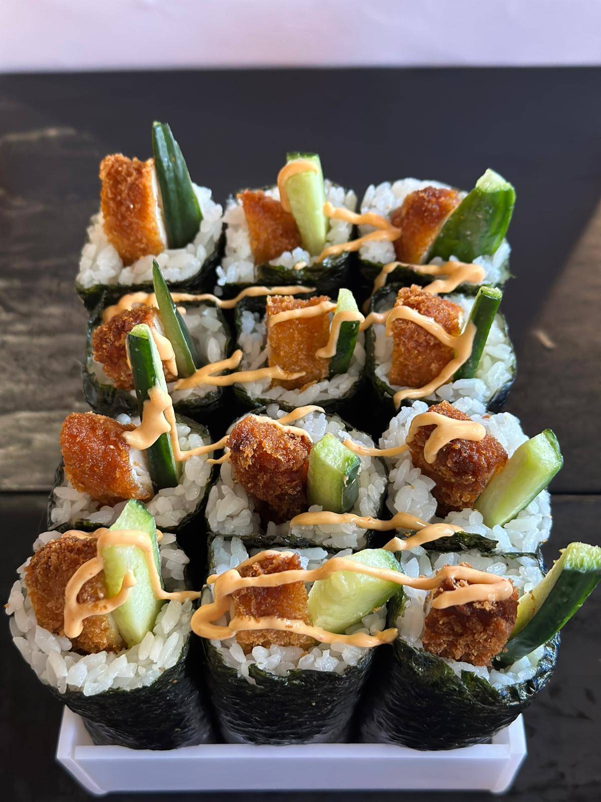 Spicy Crispy Chicken Handroll (2pcs)