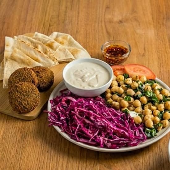 Light Falafel Plate