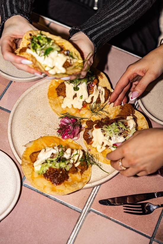 Spiced Fried Chicken Taco