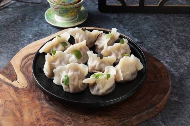Poached Kimchi and Mix Vegetable Dumplings (10pcs)