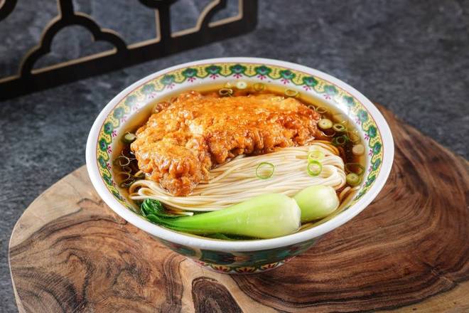 Shanghai Twice Cooked Pork Chop Noodle Soup