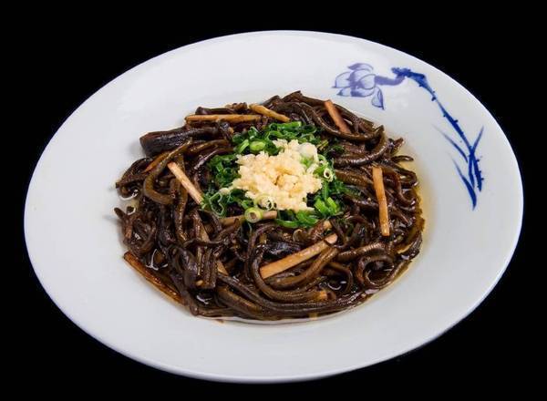 Shanghainese Style Stir-fry Fresh Water Eel with Garlic, Ginger (I)