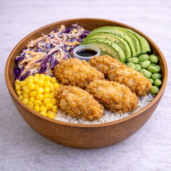 🍗🥗 Chicken Poke Bowl