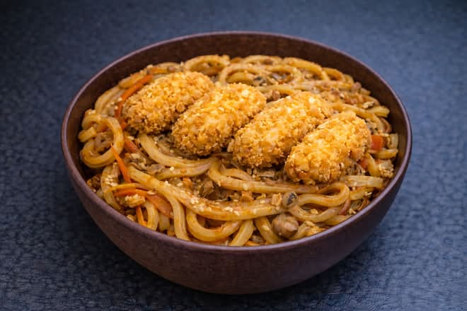 🍗🔥🍜 Chicken Stir-Fried Udon