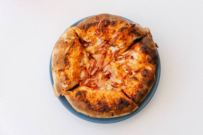Ham and Cheese Pizza