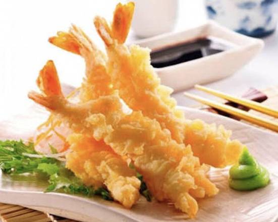 King Prawn Tempura (4pcs)  (I)