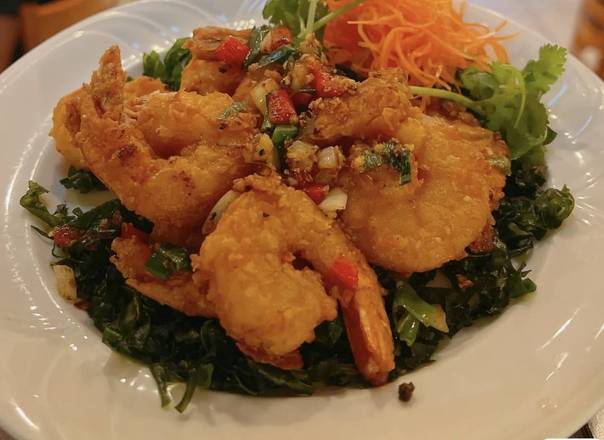 Salt and Pepper King Prawns