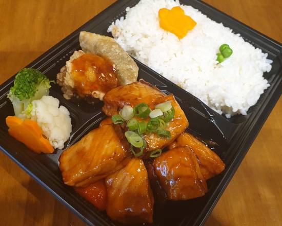 Teriyaki Salmon Bento