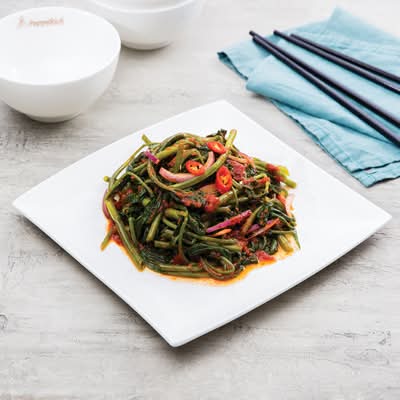 XH02 Sambal Spinach (kang kung)