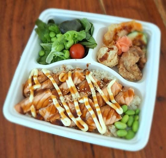 Aburi Salmon Bento Box