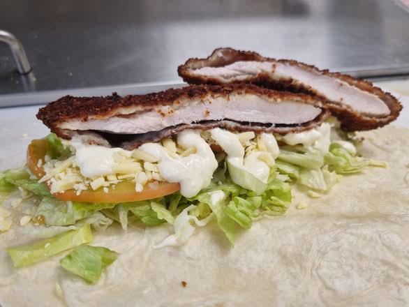 Schnitzel Wrap