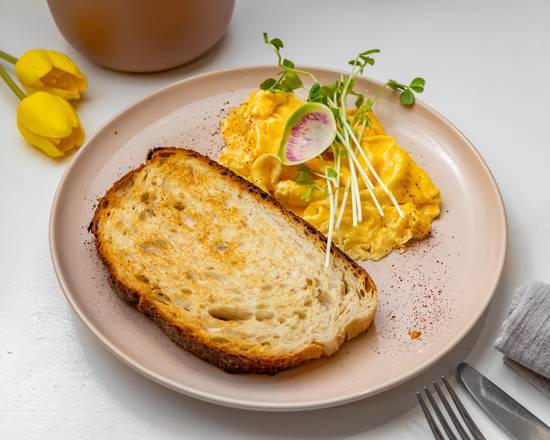 Eggs on Toast (V)