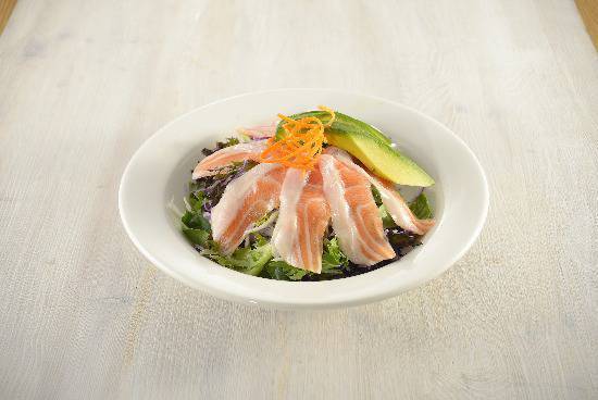 Salad Salmon Avocado