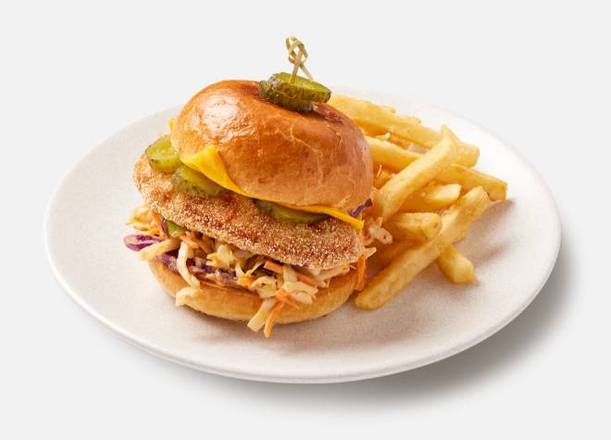Ultimate Chicken Burger W/ Chips