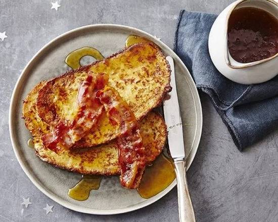 French Toast with Bacon