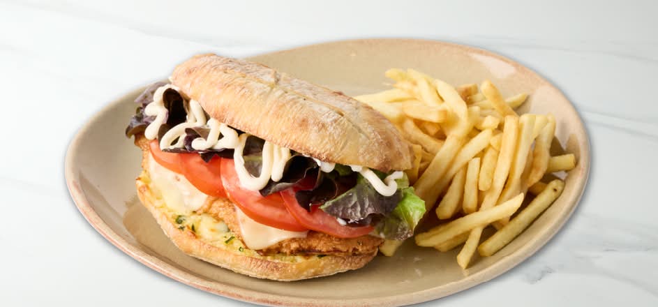 CRISPY CHICKEN BURGER