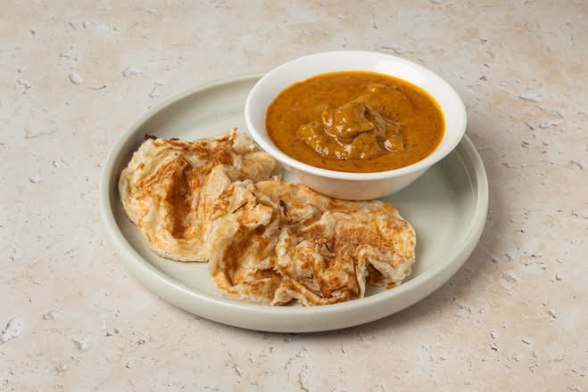 Curry Chicken Roti Canai