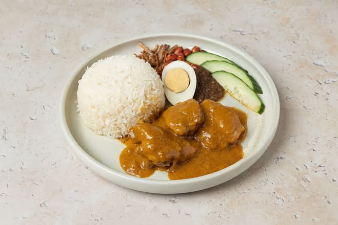 Curry Chicken Nasi Lemak