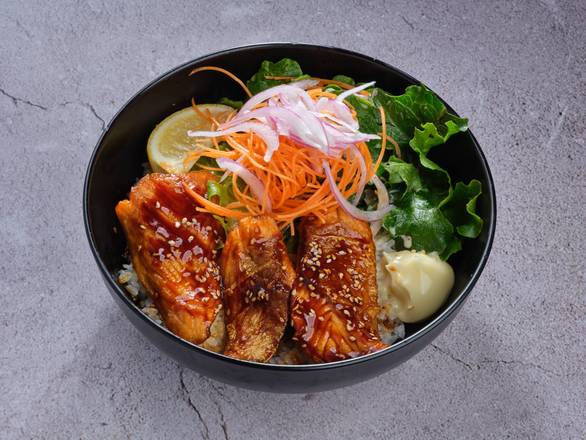 Teriyaki Salmon Don