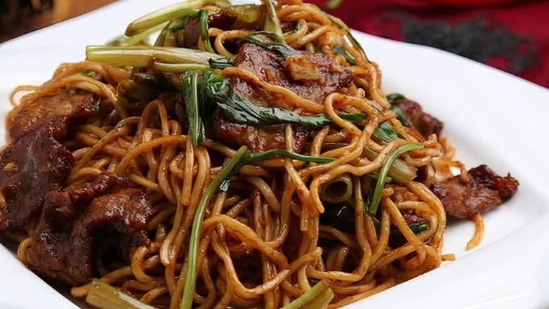Mongolian Beef Noodles