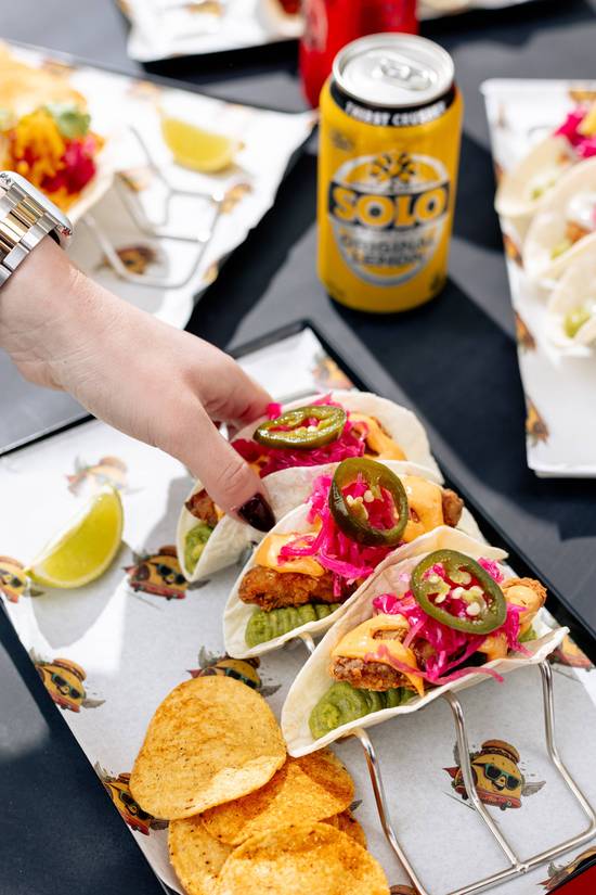 Southern Fried Chicken Tacos