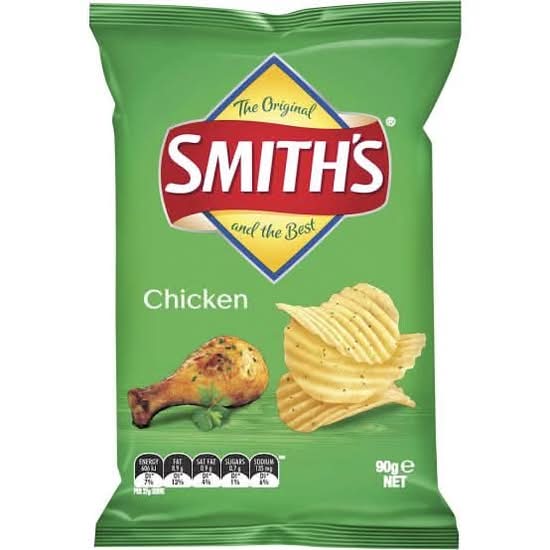 Smith’s Crinkle Cut Chicken Potato Chips 90g