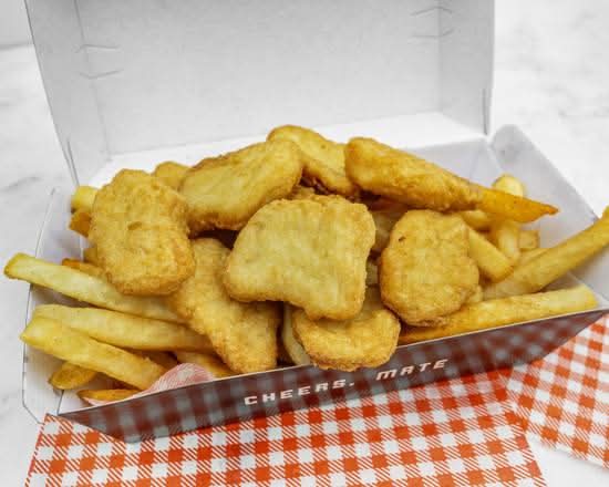 Chicken Nuggets and Chips