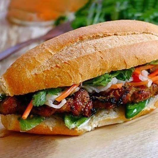 Lemongrass Chicken Banh Mi