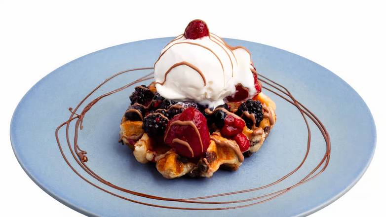 Mixed Berry Waffle