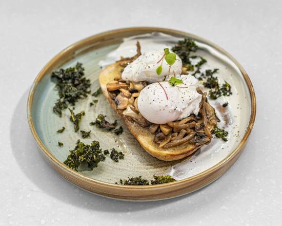 Truffle Mushroom Bruschetta