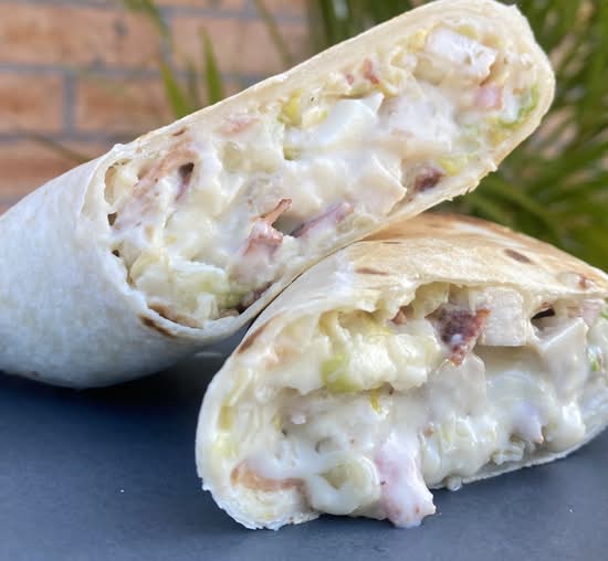 Roast Chicken Caesar Wrap