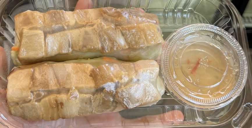 Pork Belly Rice Paper Roll