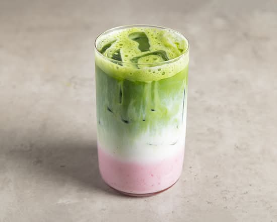 Iced Strawberry Matcha