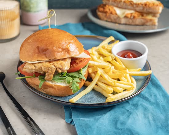 Grilled Chicken Burger