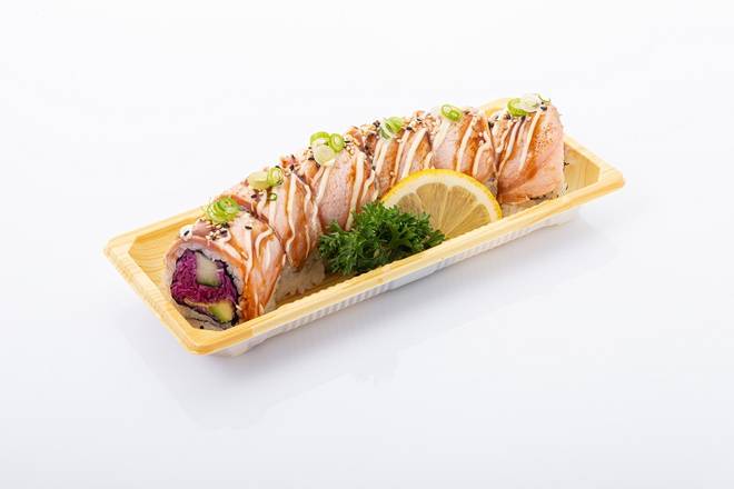 Aburi Teriyaki Mayo Salmon Roll Box (A)