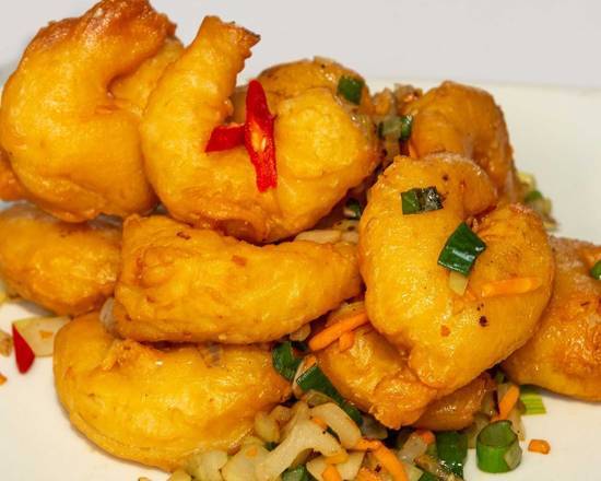 Salt and Pepper King Prawn