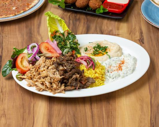 Chicken Shawarma serve