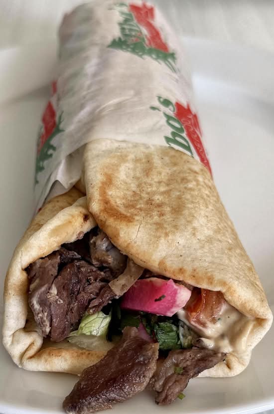 Lamb Shawarma Wrap