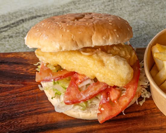 Battered Fish Burger