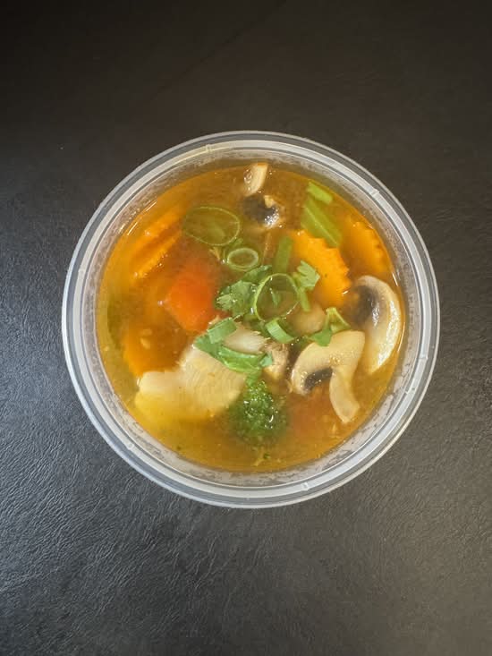Tom Yum Vegetable Soup
