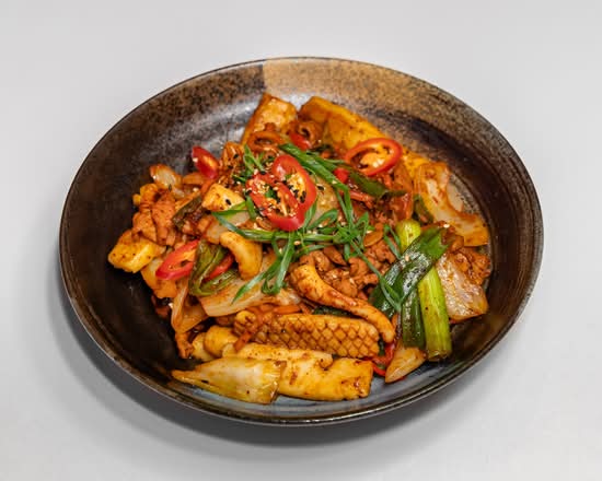 Calamari and Pork Bulgogi