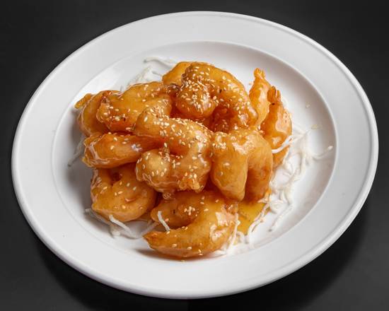 King Prawns with Honey Sauce