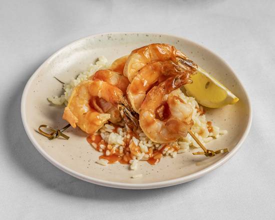 Sizzling Garlic Prawns (GF)