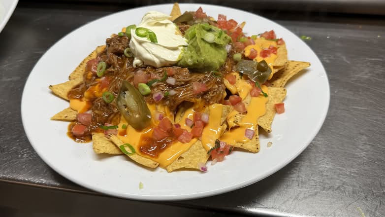 Nachos Pulled Beef and Beans (GF)