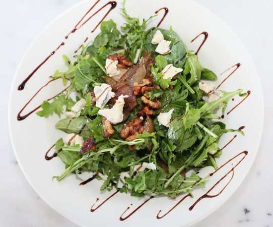 Pear Rocket and Gorgonzola Salad
