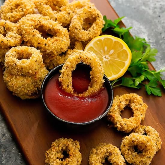 Calamari Rings (Not Gluten Free)